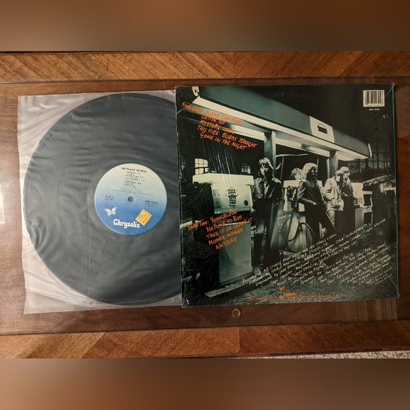 1980 UFO "No Place to Run" Vinyl Record - Picture 2 of 3